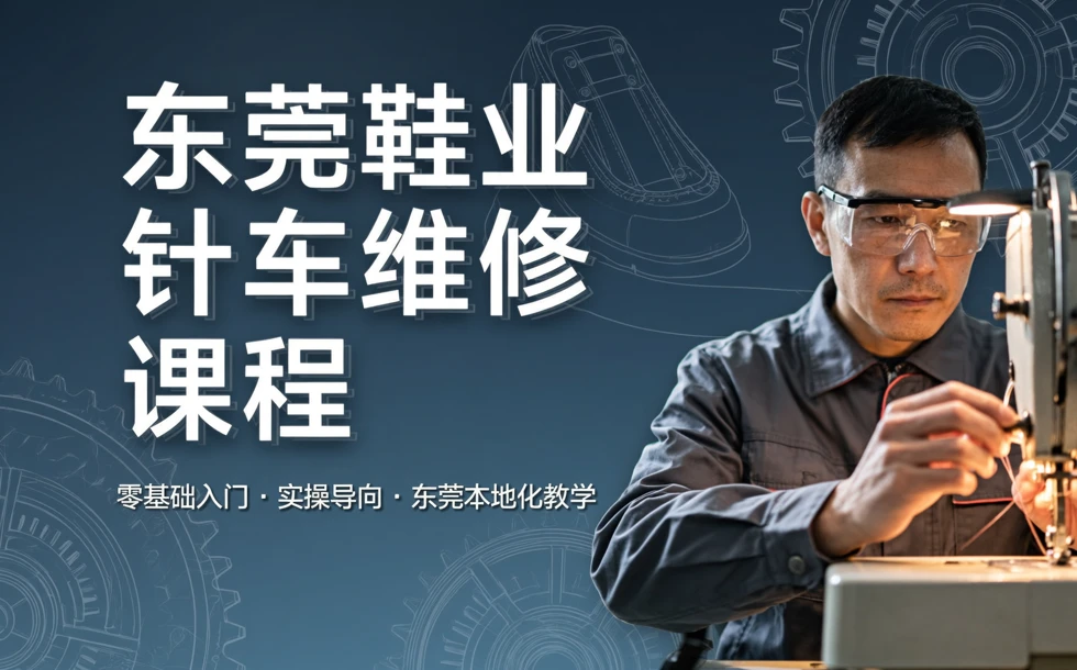 东莞鞋业针车维修课程