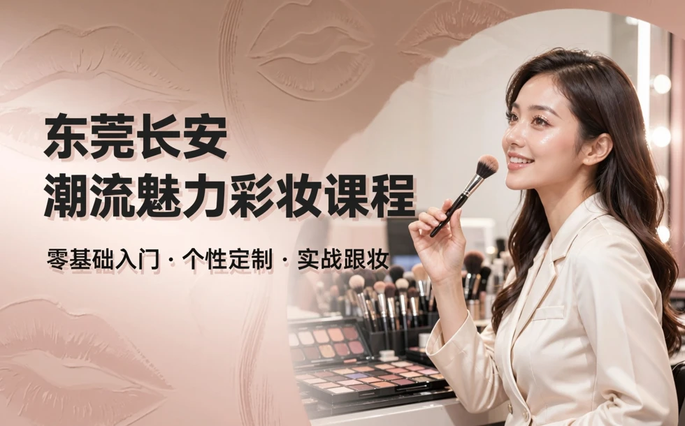 东莞长安潮流魅力彩妆课程