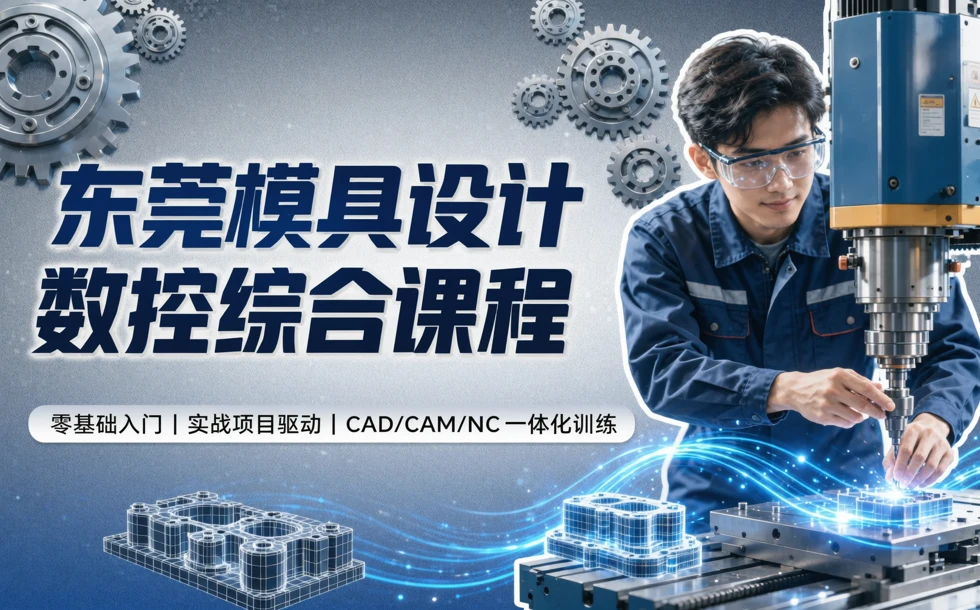 东莞模具设计数控综合课程