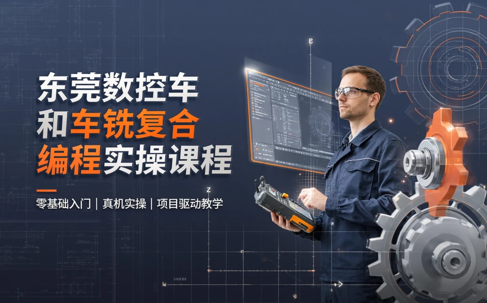 东莞数控车和车铣复合编程实操课程