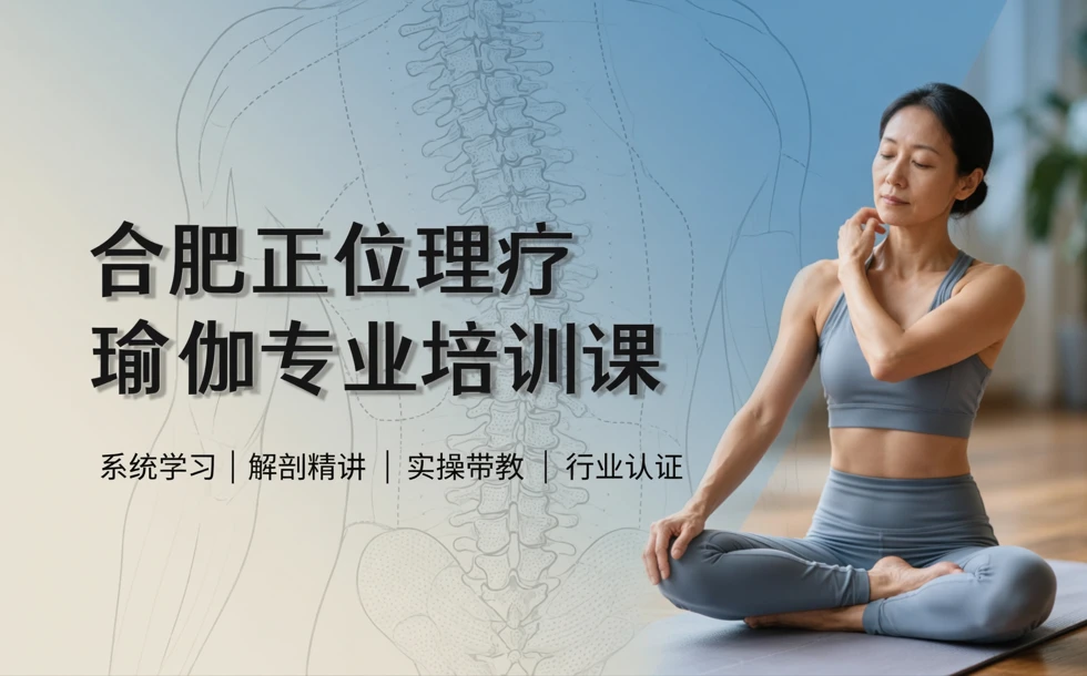 合肥正位理疗瑜伽专业培训课