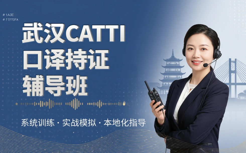 武汉CATTI口译持证辅导班