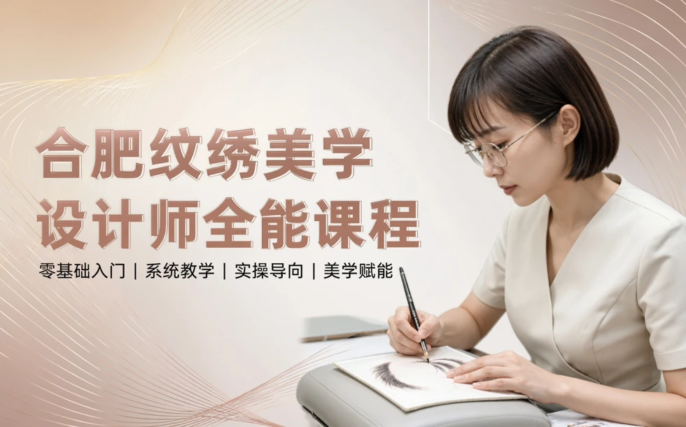 合肥纹绣美学设计师全能课程