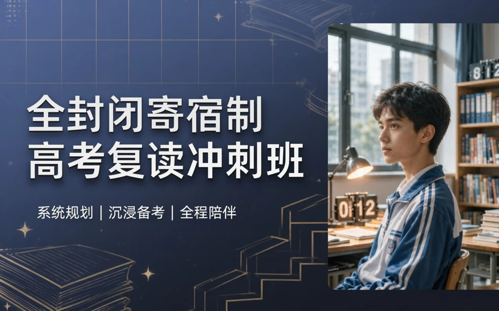 全封闭寄宿制高考复读冲刺班