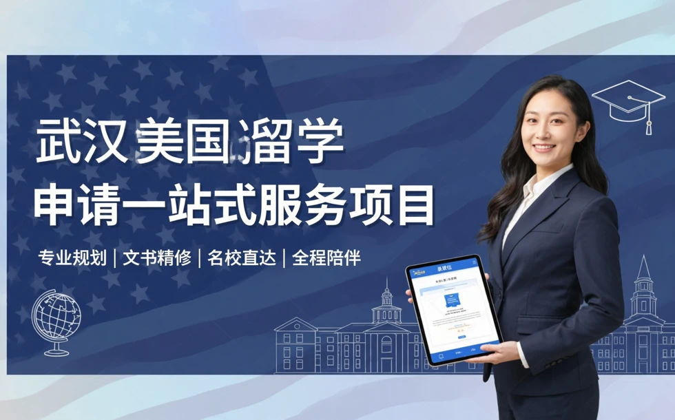 武汉美国留学申请一站式服务项目
