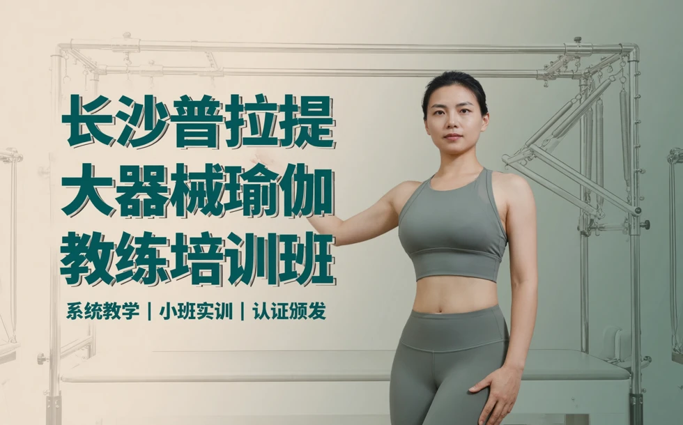 长沙普拉提大器械瑜伽教练培训班