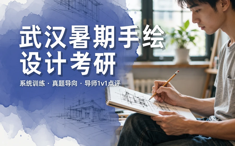 武汉暑期手绘设计考研培训课程