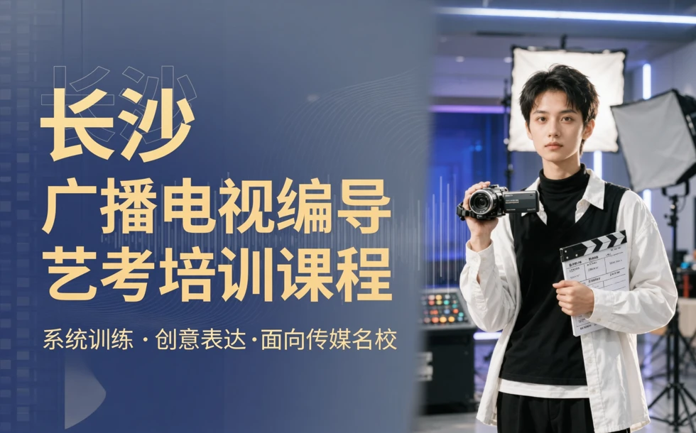 长沙广播电视编导艺考培训课程