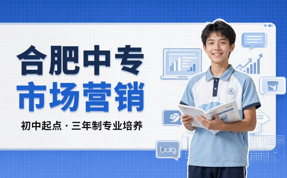 合肥中专市场营销初中起点三年制培训班
