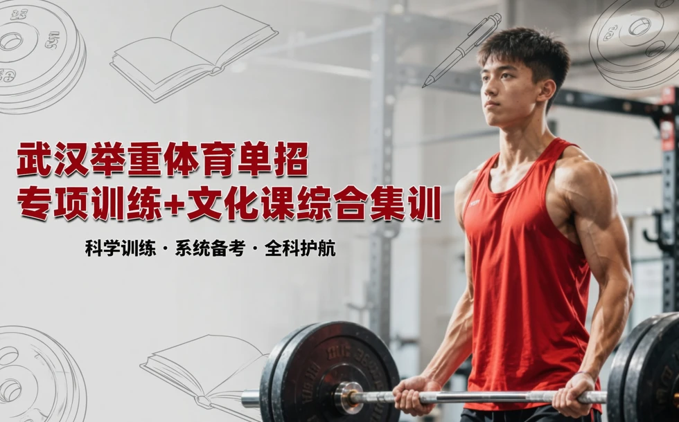 武汉举重体育单招专项训练+文化课综合集训