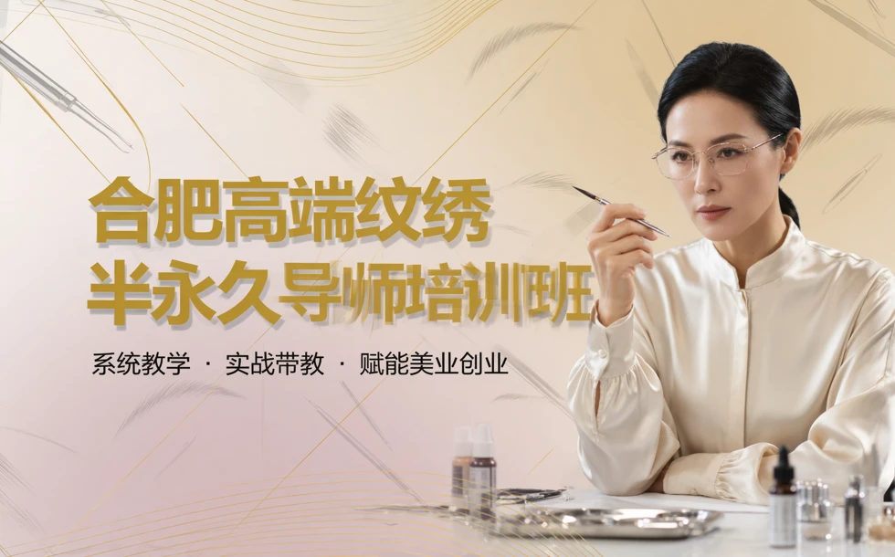 合肥高端纹绣半永久导师培训班