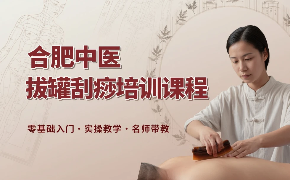 合肥中医拔罐刮痧培训课程