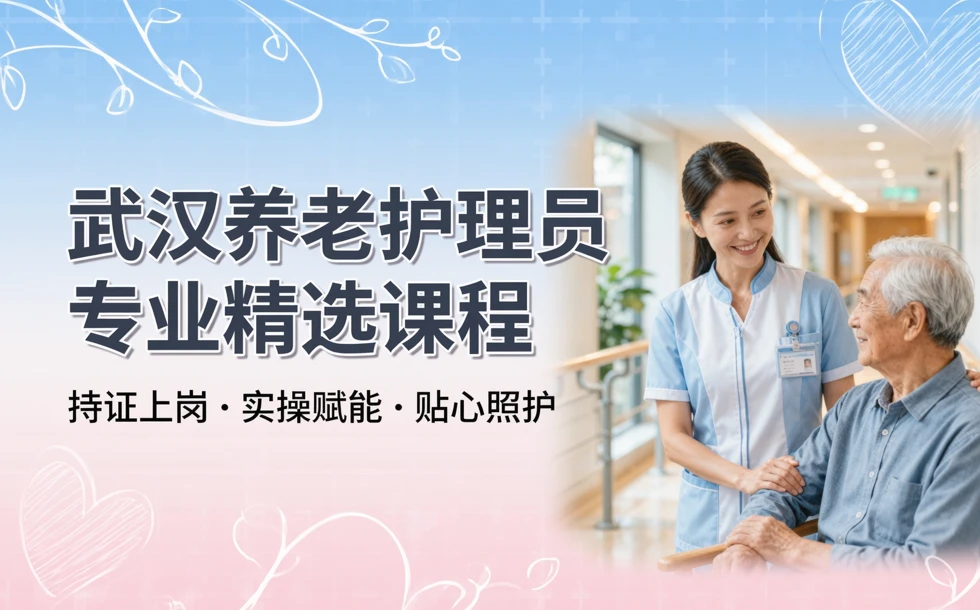 武汉养老护理员专业精选课程