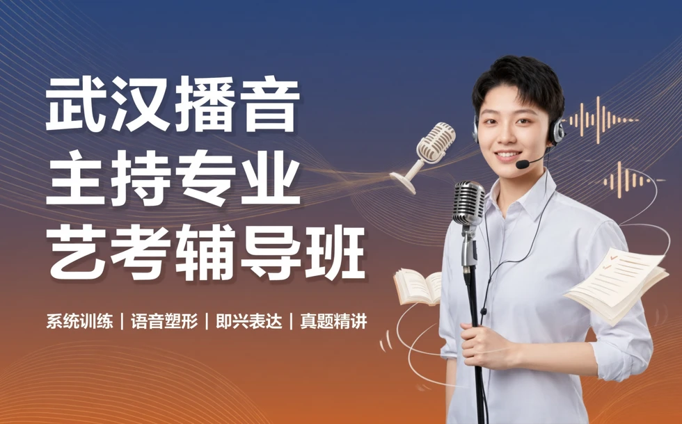 武汉播音主持专业艺考辅导班