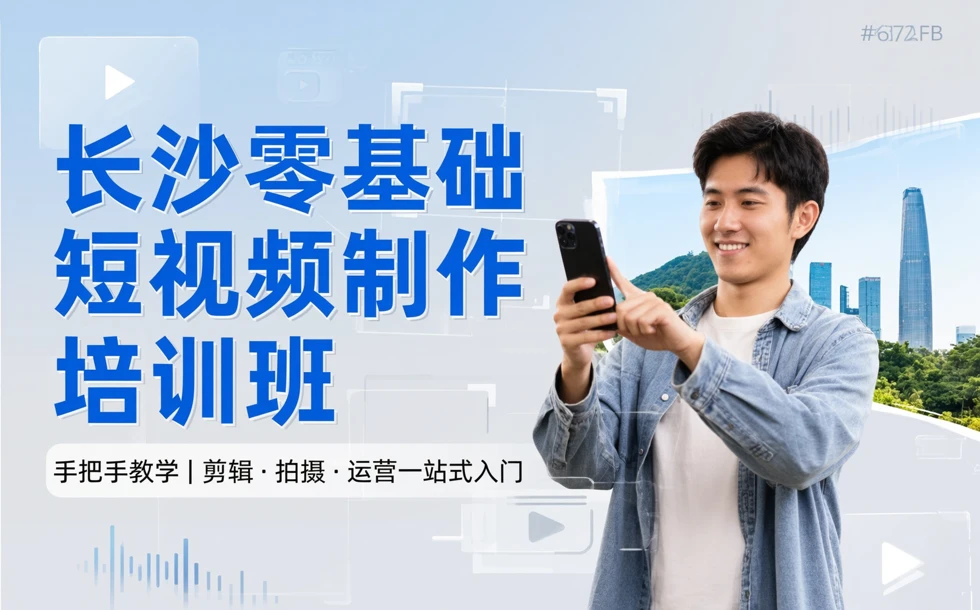 长沙零基础短视频制作培训班