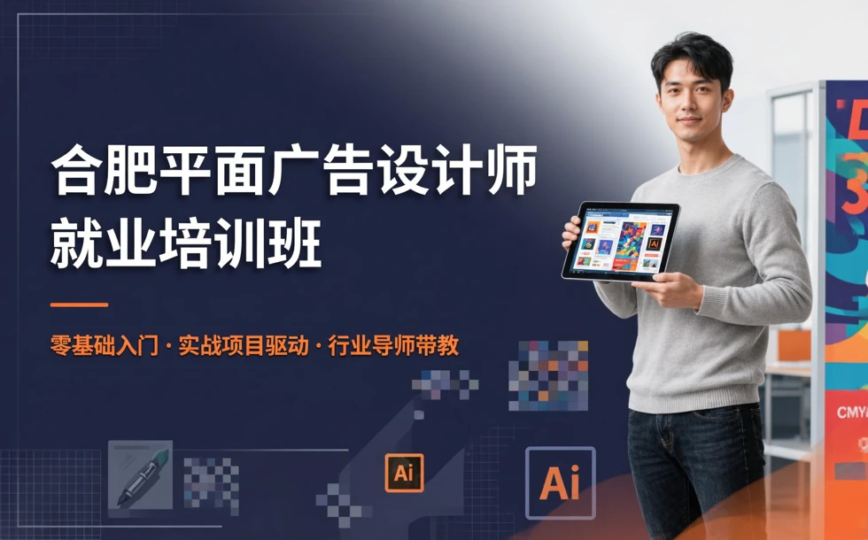 合肥平面广告设计师就业培训班