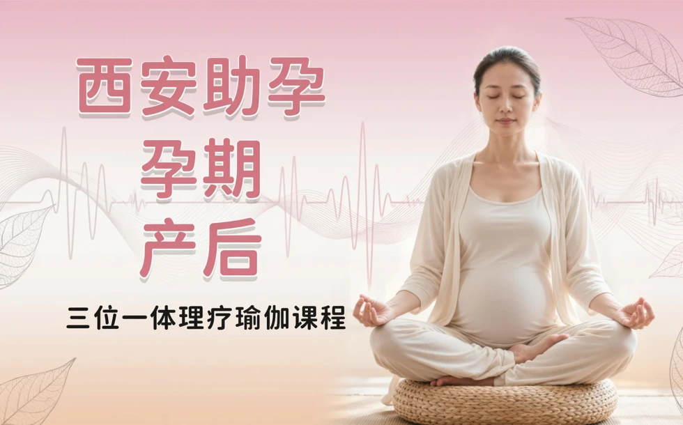 西安助孕+孕期+产后”三位一体理疗瑜伽课程