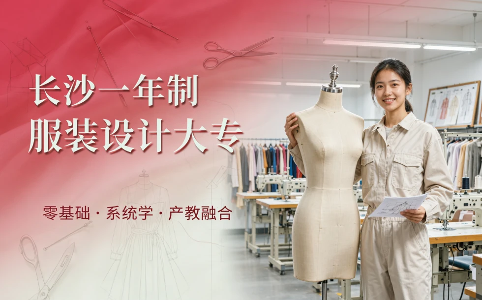 长沙一年制服装设计大专课程