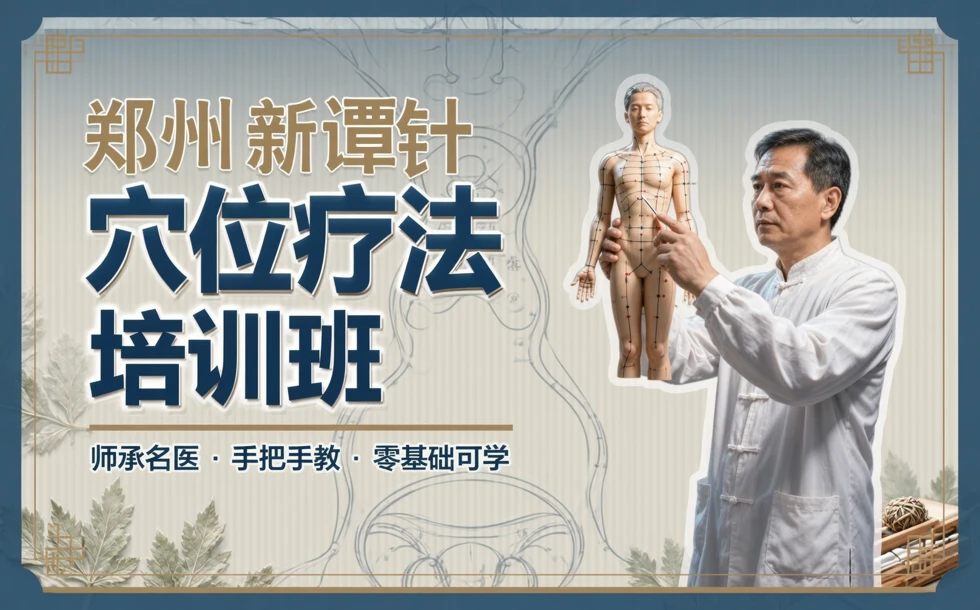郑州新谭针穴位疗法培训班