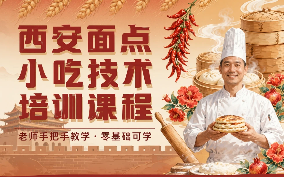 西安面点小吃技术培训课程