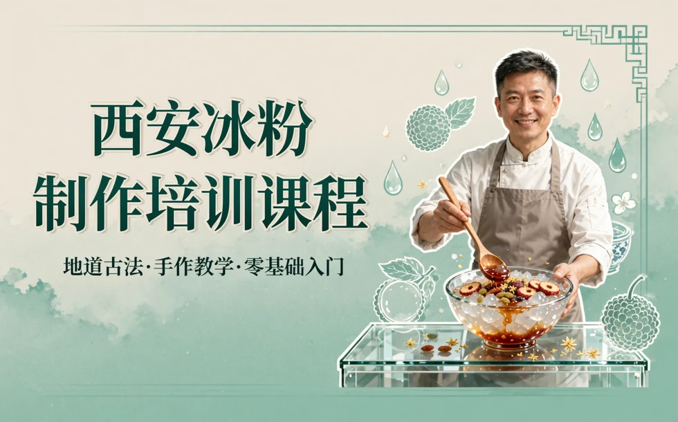 西安冰粉制作培训课程