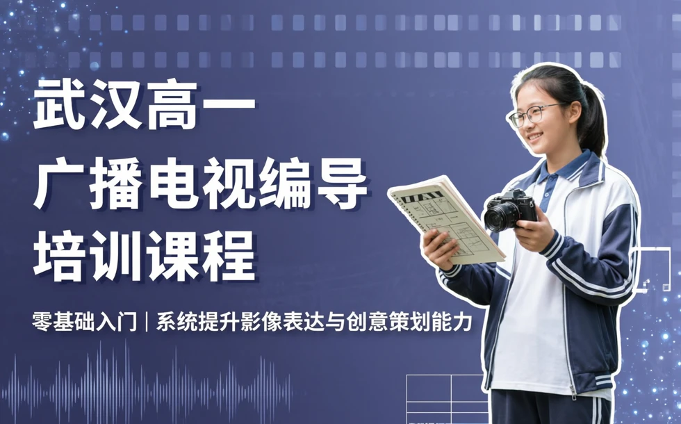 武汉高一广播电视编导培训课程