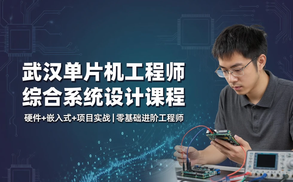 武汉单片机工程师综合系统设计课程