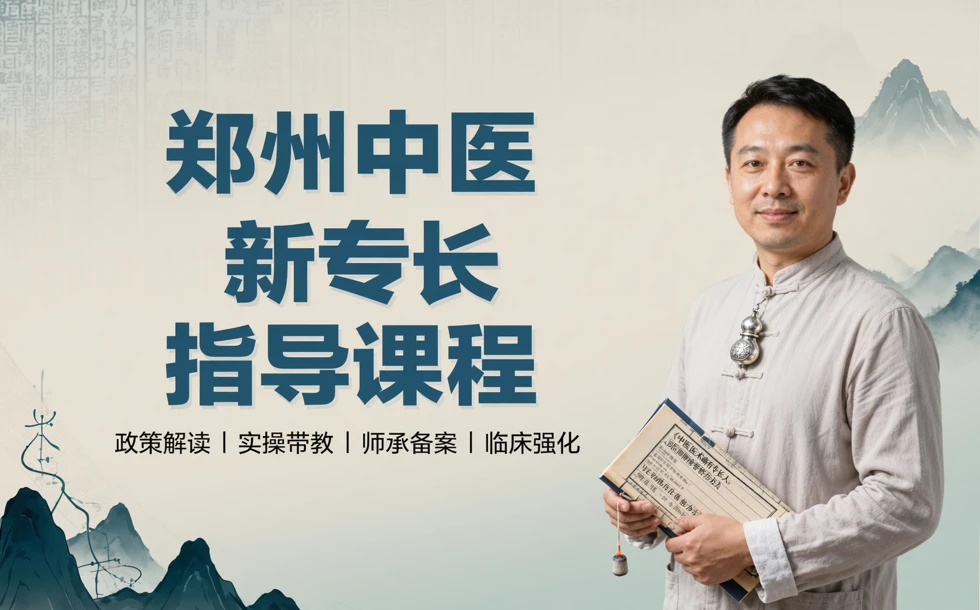 郑州中医新专长指导课程
