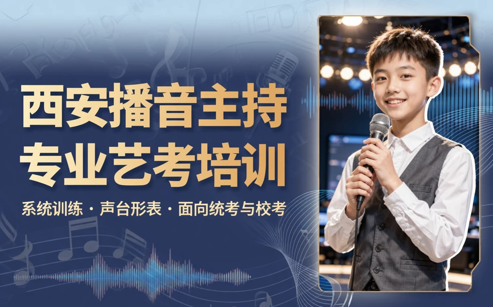 西安播音主持专业艺考培训课程