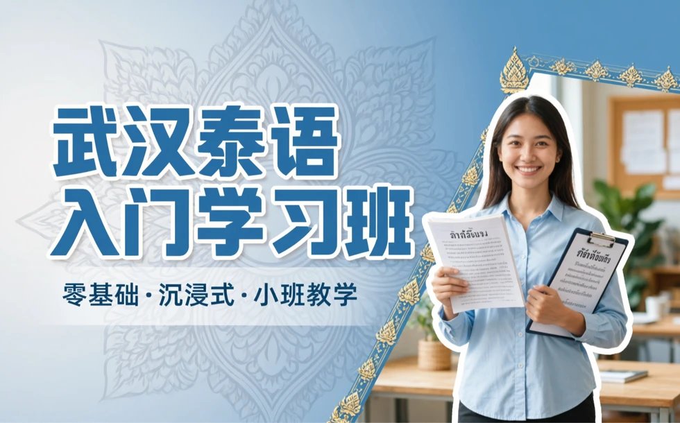 武汉泰语入门学习班