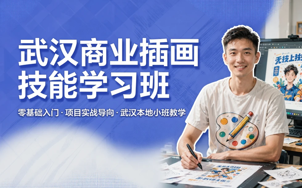 武汉商业插画技能学习班