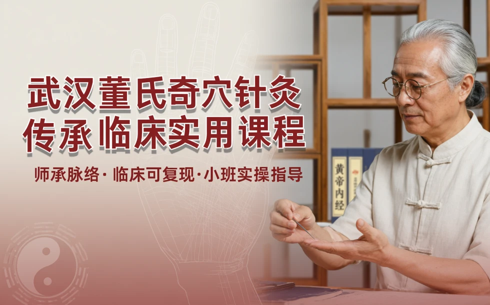 武汉董氏奇穴针灸传承临床实用课程