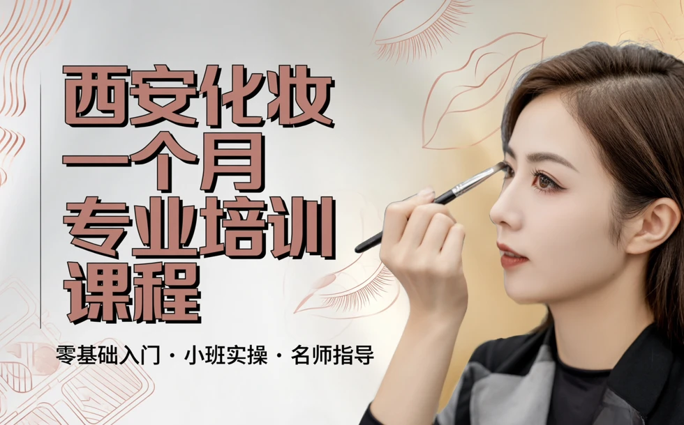 西安化妆一个月专业培训课程