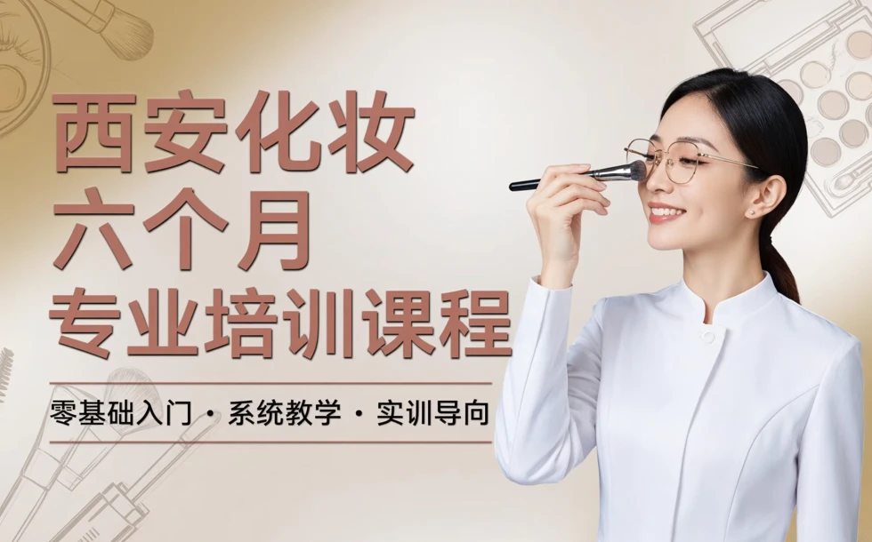 西安化妆六个月专业培训课程