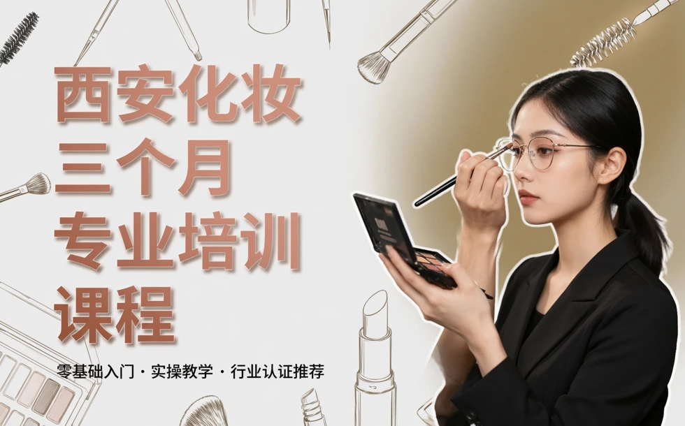 西安化妆三个月专业培训课程