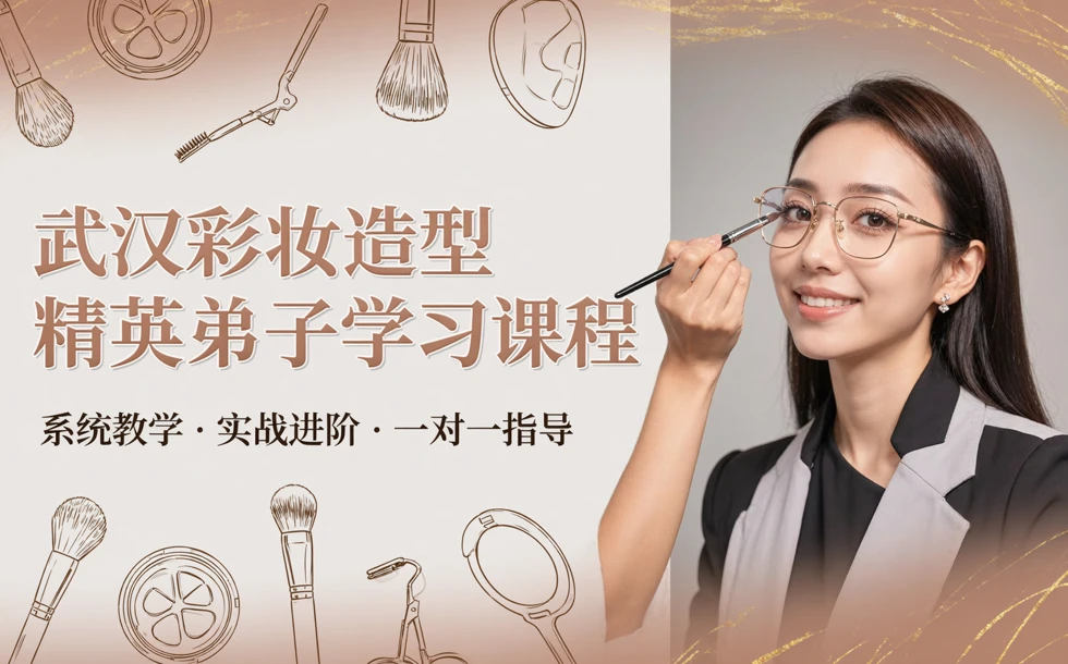 武汉彩妆造型精英弟子学习课程