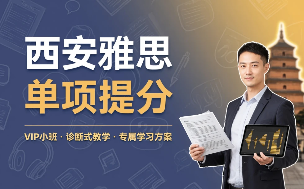 西安雅思单项提分VIP培训课程