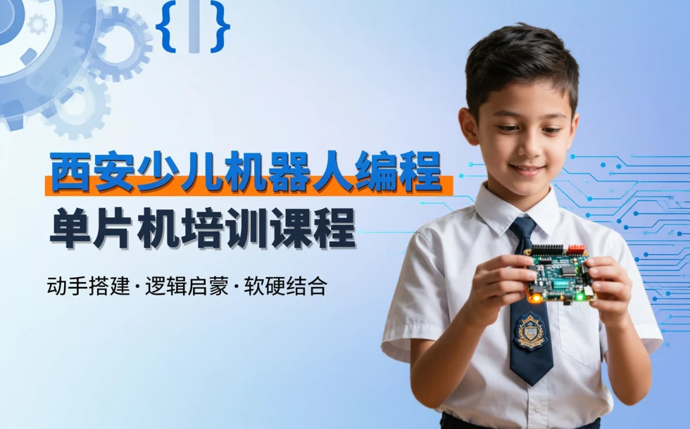 西安少儿机器人编程单片机培训课程