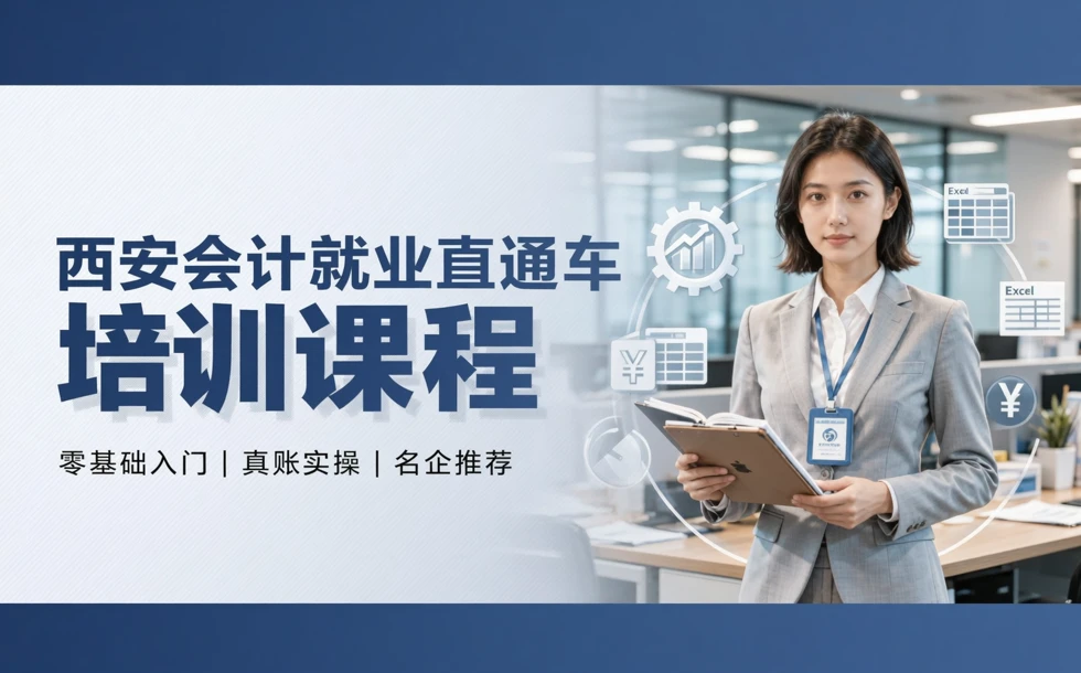 西安会计就业直通车培训课程