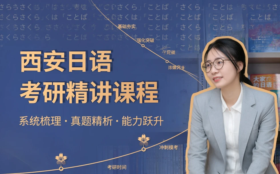 西安日语考研精讲课程