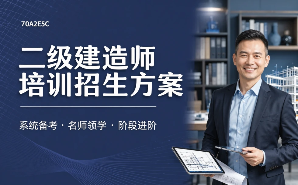 二级建造师培训招生方案