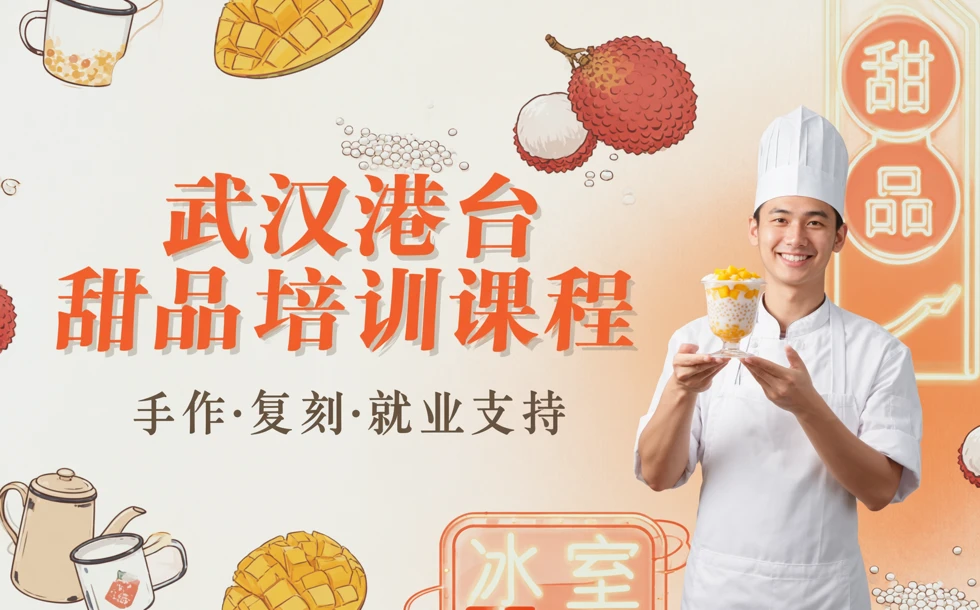 武汉港台甜品培训课程
