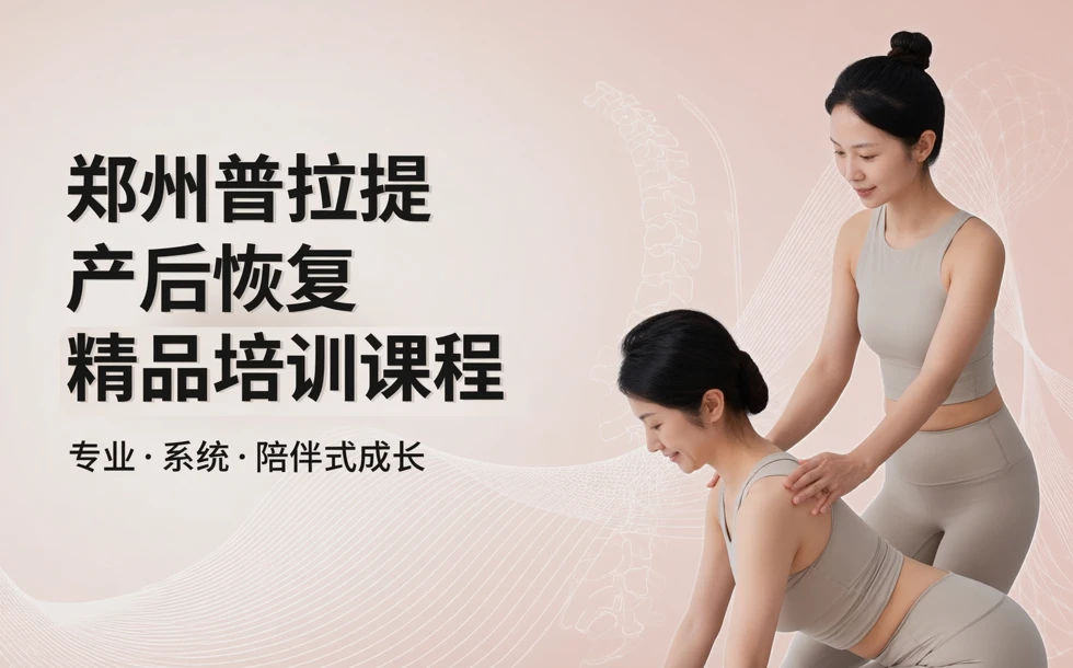 郑州普拉提产后恢复精品培训课程