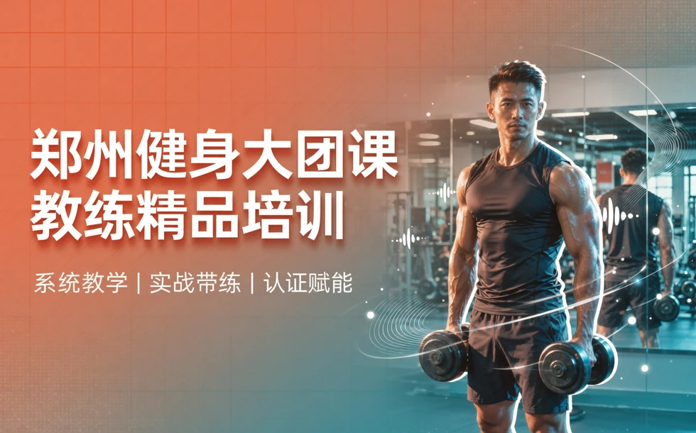 郑州健身大团课教练精品培训课程
