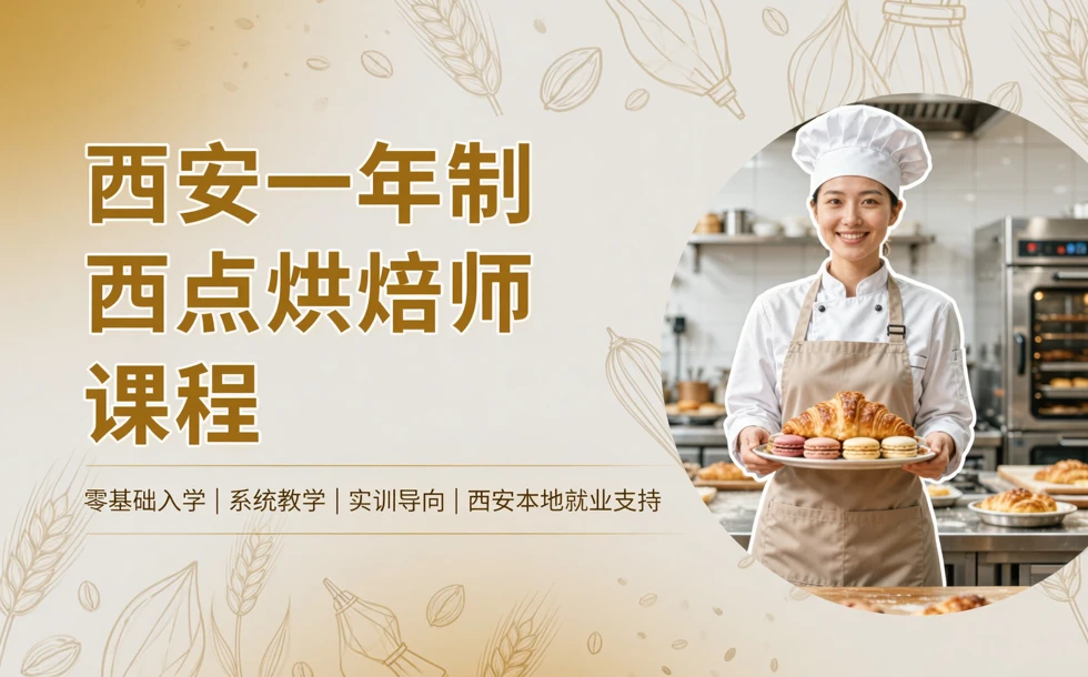 西安一年制西点烘焙师课程