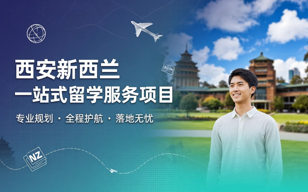 西安新西兰一站式留学服务项目