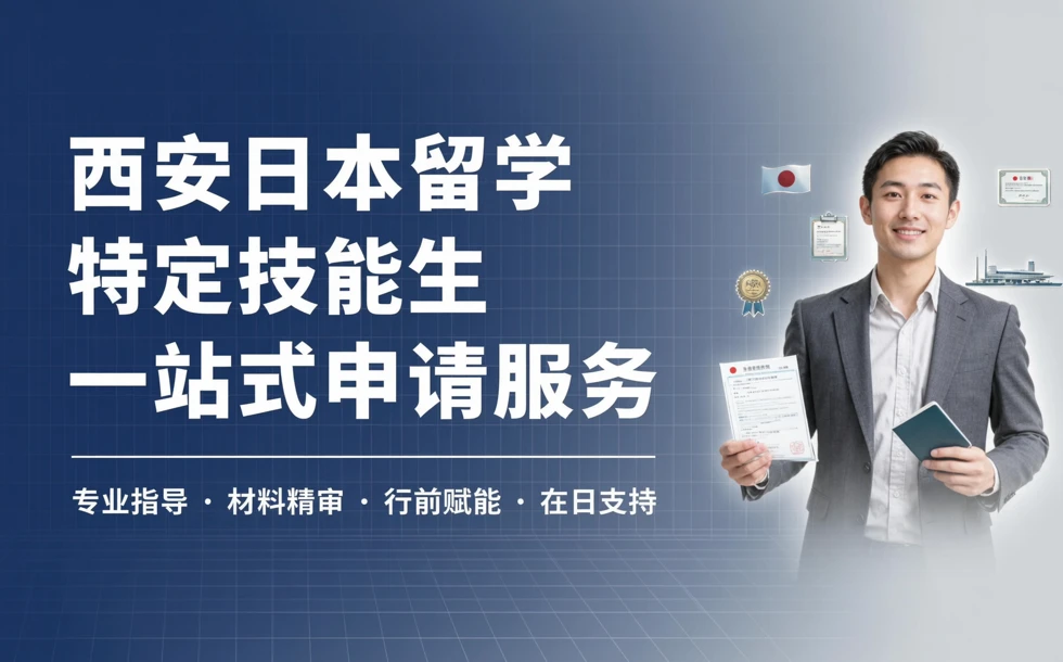 西安日本留学特定技能生一站式申请服务