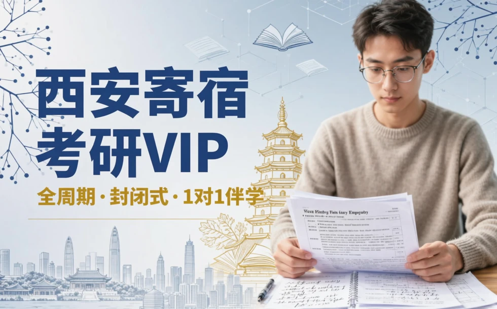 西安寄宿考研VIP通关培训课程