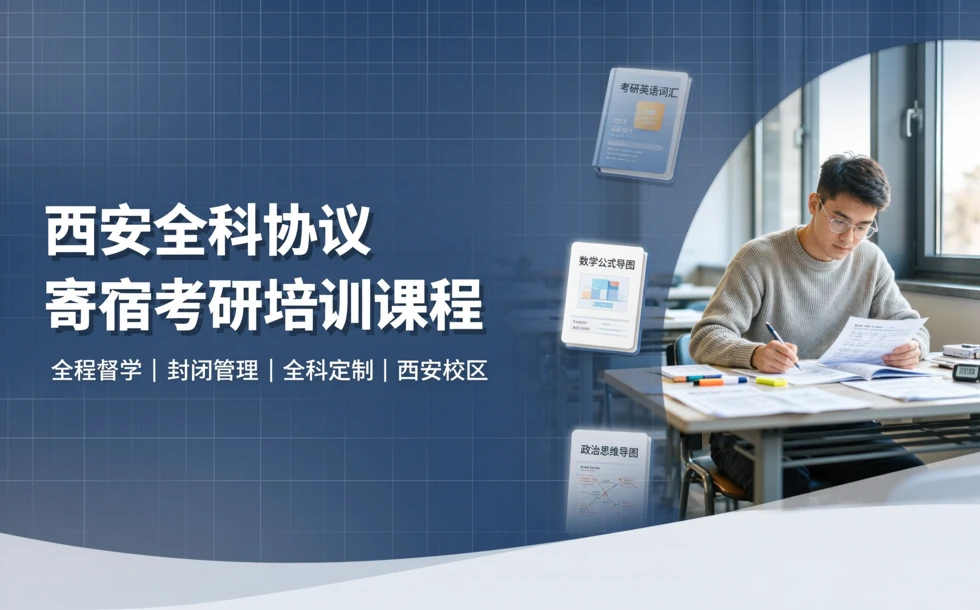 西安全科协议寄宿考研培训课程