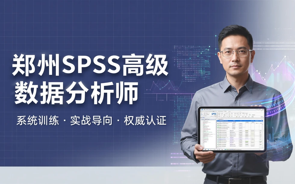 郑州SPSS高级数据分析师认证培训班